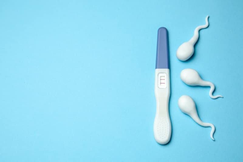 positivo test di gravidanza con sperma